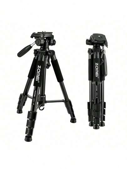 Tripod Camera Tripods, Tripod For Camera Phone Video Recording, Heavy Duty Cameras Tripod Stand, Professional Travel DSLR Tripods Compatible With And Phone, Max Load 15 LB