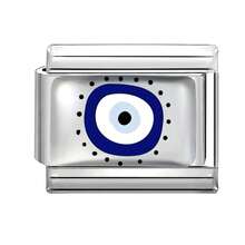 1件DIY树脂模块化互锁手链，饰有心形和眼睛元素，适合作为派对礼物送给朋友/情侣，适用于圣诞节、新年、万圣节、情人节等节日，设计精美，不锈钢材质，本地制造，实用时尚，是圣诞节和万圣节的必备单品，秋季色调，圣诞风格 - M293509 - 查看 9