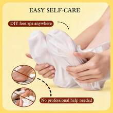 BOVEY Máscara Exfoliante para Pies con Limón y Niacinamida: Exfoliación Suave, Nutrición y Suavidad Intensa | Uso Tras el Baño o Exposición Solar | Regalo de San Valentín 2026 para Novia/Mamá/Amada | Textura Suave para Todo Tipo de Piel Incluyendo Sensibles | 40g*7 Unidades - Exfoliante - Ver 7