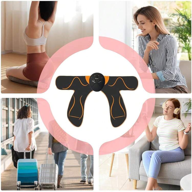 Estimulador De Glúteos Electrónico - Dispositivo EMS Para Levantar Glúteos, Dispositivo Para Tonificar Los Músculos | Equipo Compacto Para Esculpir El Cuerpo, Estimulador Inteligente Con 6 Modos Y Alm - 1 - Añade 6