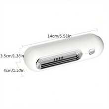 SOKANY 1个冰箱除臭器，宠物异味消除器，便携式空气净化器。USB充电（内置1200mAh锂电池）。双重消毒和清新模式。小巧便携。适用于玩具消毒/衣物除臭/鞋柜/汽车内饰等多种场景。是家庭/办公室/露营冰箱和冰柜的理想之选。必备除臭工具。 - 彩色 - 查看 3