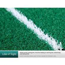 Elevate Your Golf Game From The Comfort Of Home With Our Premium Golf Exercise Mat, Designed To Deliver A Realistic Fairway Experience Wherever You Practice. - Multicolor - View 8