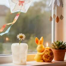 Bunny Sakura Egg Resin Silicone Mold - Easy Release, Reusable, Multi-Purpose Craft Mold For DIY Candle Making, Epoxy Resin, Clay & Plaster Decor, Ideal For Handmade Enthusiasts And Seasonal Gift Projects - Mould - View 6