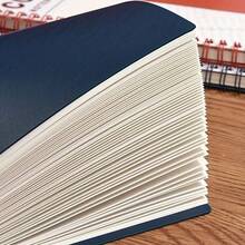 Sổ tay phong cách retro cỡ B5, 60 tờ/120 trang, giấy kẻ dòng màu kem dày và bền, giấy mịn, thiết kế tối giản, cần thiết cho trường học, văn phòng, các cuộc họp, ghi chú, viết nhật ký, phù hợp cho học sinh, giáo viên, chuyên gia, người động. - Nhiều màu - Xem 6