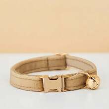 Adjustable Cat Collar With Bell And Quick Release Buckle. Soft And Durable, Available In Multiple Sizes. Safely Identify Your Pet. Fashionable Pet Accessory. High-Quality Metal Hardware. Suitable For Small, Medium And Large Dogs. Zinc Alloy Design For Durability. Easy To Open And Close. Premium Dog Collar. (Actual Delivery May Vary Slightly Due To Differences In Fabric, Batch, And Color.) - Multicolor - View 16