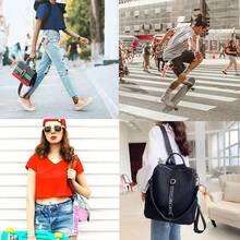 Keychain Fashion Keychains Lanyard Compatible Wristlet Strap For Key Wristlet Keychain For Women & Men - 尼龍 - 黑色 - 查看 3