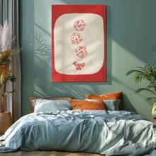 1pc Lucky You Lucky Me Poster, Inspirational And Motivational, Easter Decor Framed Wall Art, Wrapped Canvas Poster Vintage Prints, Lucky You - Modern, Graphic Design, Typography, Modern Style, Birthday Party Decor, Decorative Wall Art For Living Room Bedroom Office, Hanging Hardware Included - Wrapped Framed Canvas, Vertical - 有框畫布 - 查看 8