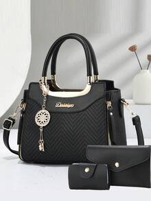 Women's Handbag, Light Luxury, Exclusive And High-End, New Fashionable And Stylish, Presbyopia Shoulder Crossbody Bag - Blue - View 7