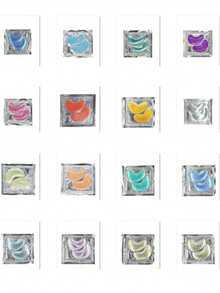 20pcs (10 Pairs) Gel Eye Ice Packs, Eye Care, Reduce Dark Circles, Gel Eye Mask, Suitable As Gifts For Halloween, Christmas, New Year, Mother's Day, Father's Day And Valentine's Day, Halloween Gift, Christmas Gift (Bride, Eye Mask, Hen Do Bags Fillers, Beauty, Face Mask, Valentine's Day) - Multiple Colors/random Styles - View 11