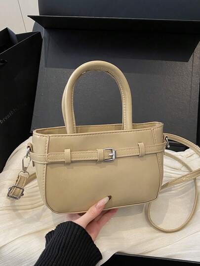 1pc Fashionable Women's Handbag, Adjustable Shoulder Strap, Suitable For Work, Commuting, Shopping, Travel, And Daily Use