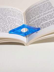 1个亚克力拇指书夹，按压式书页固定器，适用于阅读、学习用品、返校季 - 單件 - 查看 6