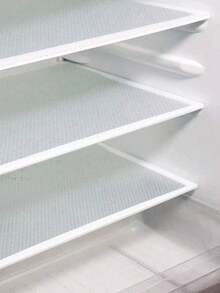 1/4 Pcs Multipurpose Fridge Liners Waterproof Oilproof Washable Mats For Fridge Freezer Cabinet Daily Home Use Graduation Season Mother's Day Father's Day Practical Gift - Multicolor - View 3