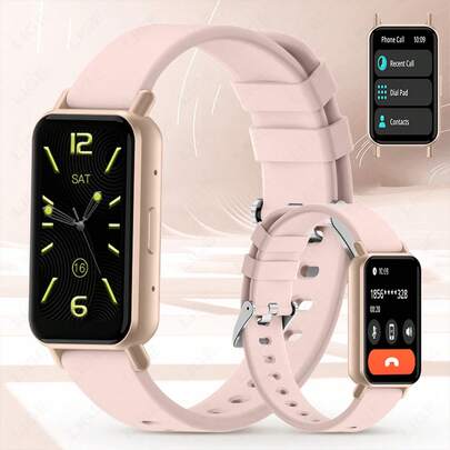 LIGE智能通话手表/具备心率/血氧/血压/睡眠监测/健身追踪/运动模式/步数/卡路里/活动计数器/健康追踪器/IP67防水/来电和信息通知/多种运动模式（男士/女士款）