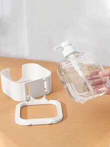 300ml Large Capacity Refillable Soap Dispenser Bottle, Reusable Bathroom Shower Gel Dispenser, Multi-Functional Cosmetic Storage Bottle, Empty Bottle, Lotion Bottle, Pump Bottle, Reusable Empty Bottle, Kitchen Dishwashing Liquid Dispenser Bottle, Shampoo Dispenser Bottle, Foaming Bottle, Foam Bottle, Dispenser Bottle, Lotion Bottle, Pump Foaming Bottle - Multicolor - View 4