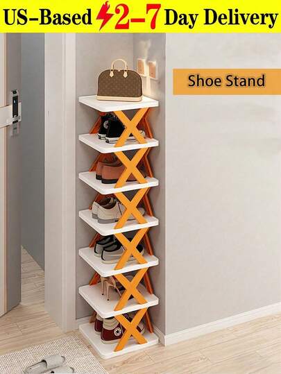 50/10/2/1 Pcs Adjustable Shoe Rack - Plastic Multi-Tier Shoe Shelf With Clear Plastic Shelves, Space-Saving Home Entryway, Closet And Bedroom Design, Easy Assembly, No Tools Required, Shoe Storage Organizer, Compact Shoe Rack, Sturdy