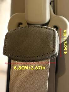 1 Set Children's Car Safety Belt Buckle, Webbing Buckle, Safety Belt Buckle, Prevent Pulling Neck And Abdomen, Safety Belt Limiting Buckle, Car Safety Belt Stop Adjuster, Car Safety Belt Adjustment Anchor, Neck And Shoulder Protection Limiter, Abdomen Protection Auxiliary Non-Child Safety Seat, Car Safety Belt Adjuster And Locator Set, Prevent Neck Choking, Adjust Child Safety Seat Shoulder Strap, Comfortable, Suitable For All Seasons - Multicolor - View 12