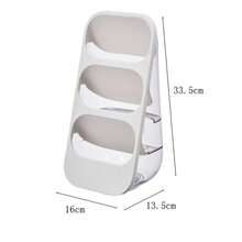 3-Tier Cutlery Organizer Rack, Can Hold Chopsticks, Forks And Knives, Washable, Wall-Mounted Or Tabletop, Available In 3 Colors, Slanted Slot Design, Versatile Use - Multicolor - View 10