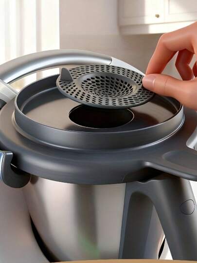 3-1 Pc Splash Protector, Splash Protector, Durable Plastic Product, Jam Splash Cover, Filter, Overflow Protector, Suitable For TM7/TM6/TM5/TM31, Kitchenware, Kitchen Gadgets