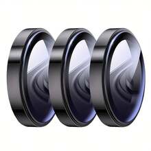 3 Stücke - Original Kameraobjektiv-Schutz geeignet für 11/12/13/14/15/16/17 Serie, perfekt nachgebildete Kameraobjektiv-Textur - Schwarz - Übersicht 10