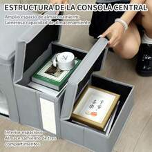 zxxNOVAKA Escalera para Mascotas 3 Nive con Cama Intea Tela Impermeable Antimancas Pble Escalera para Gatos y Perros Pequeños para Sofa Cama Grisperro trepa escalera - Gris - Ver 3