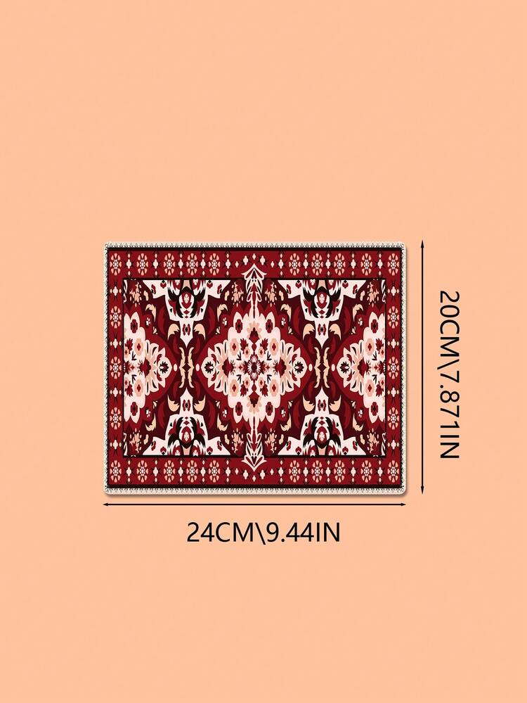 一款小巧的鼠标垫，橡胶防滑底座，适用于办公、游戏、返校学习、咖啡桌装饰。 - 彩色 - 查看 9