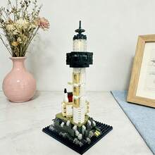 385片英式海滨风景灯塔积木套装，精准颗粒，重现英国海岸的悠闲氛围 - H013 - 查看 5