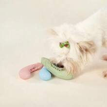 1pc TPR Material Pet Chew Toy, Helps Grind Teeth, Relieve Boredom, Fun To Play - Multicolor - View 1