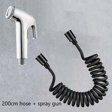 Retractable Toilet Bidet Hose Set, Extendable Water Pipe, Toilet High Pressure Water Hose, Sprayer Nozzle, Shower Hose, Faucet Flexible Cold & Hot Water Pipe - Multicolor - View 16