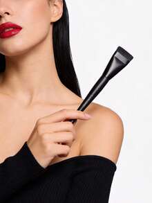 Lancôme Black, Makeup Foundation Brush, Flat Top Brush, Thin Application, Long Wear Brush, Flawless Application - Black - View 5
