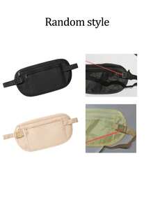 纤薄腰包，防水腰包，适用于户外运动跑步，防盗腰包，隐藏式旅行腰包，健身手机腰包，可调节腰包，方便机场安检，马拉松必备收纳包，骑行手机钥匙整理袋，适合运动、跑步、旅行、徒步，是送给姐妹、老师、生日、周年纪念日、毕业典礼的绝佳礼物。 - 彩色 - 查看 11
