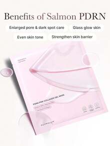 胶原蛋白面膜,深层补水睡眠面膜 | 睡眠面膜 - 提升弹性、补水、紧致保湿 | 三文鱼PDRN粉色胶原蛋白凝胶面膜 | 低分子量胶原蛋白,变色凝胶 | 滋养丰盈肌肤 | 减少皱纹、紧致肌肤、提升弹性、缩小毛孔 | 经皮肤科医生测试,温和配方,适合所有肤质 | 天然护理面膜礼盒装,28克 x 8片(2盒) - 彩色 - 查看 4