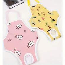 Pañales de perro lavables - Pantalones sanitarios reutilizables para perros, ajustables, diseño de malla transpirable, ajuste cómodo, adecuados para perros de varios tamaños y razas durante el celo - Multicolor - Ver 4