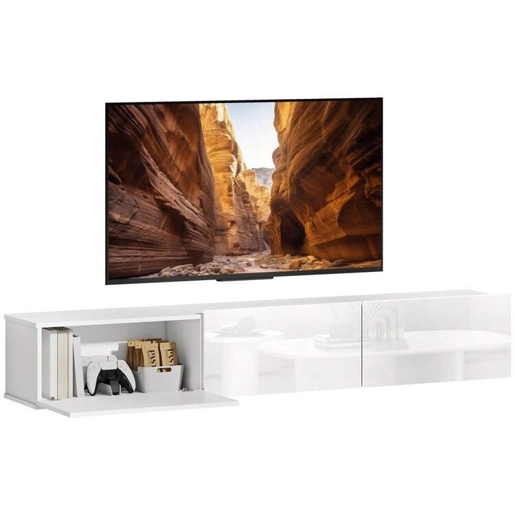 Television Stands & Entertainment Centers - White - View 11