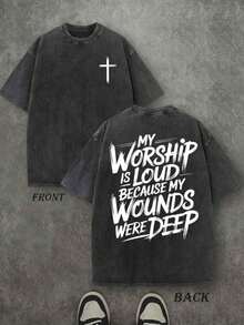 T-shirts pour hommes - Noir - Voir 2