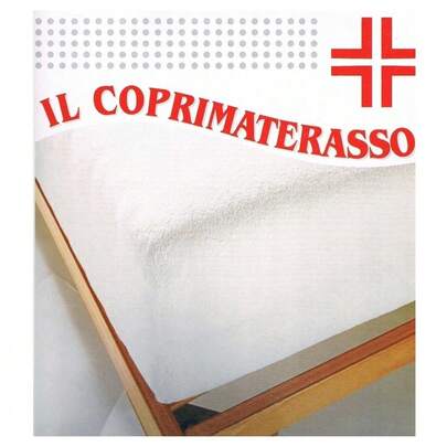 OISE ART STORE Coprimaterasso Impermeabile 1 Piazza E Mezza Con Angoli Elastici 130x195cm -
