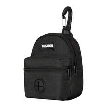 狗狗零食袋，狗狗便便袋收纳器，适用于牵引绳，带内袋的宠物零食容器，小型犬用品，非常适合训练和散步，免提式狗狗便便袋分发器，狗狗旅行配件 - 彩色 - 查看 13