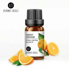 EVOKE OCCU Sweet Orange Essential Oil, Uplifting Bright Citrus Scent, For Cleaning & Air Purify, 10mL/30mL/100mL Orange Oil For Stress Relief Diffuser Bath Massage DIY Candle Soap Making - Sweet Orange - View 8