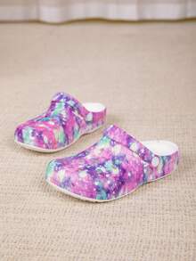 Adjustable Loose Flat Sandals, Suitable For Garden, Casual, Travel, Beach, Closed Toe - Multicolor - View 3