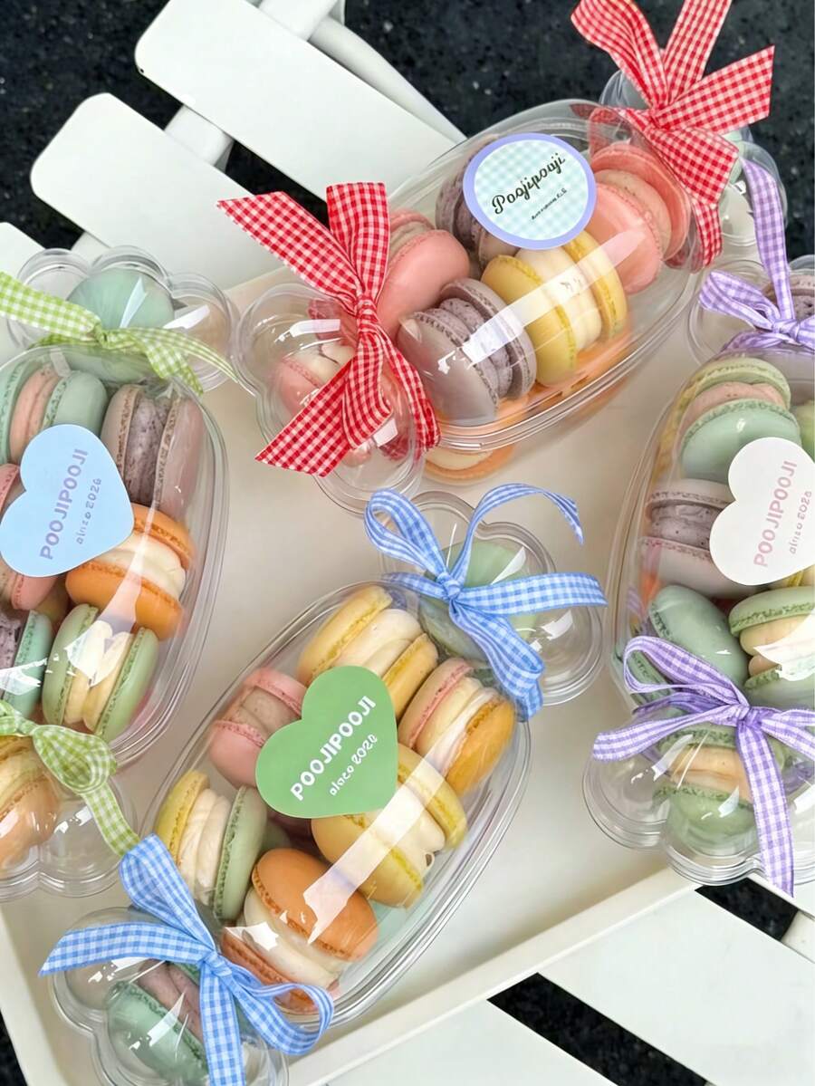 5/10/30/50个装可重复使用蛋糕杯（带盖）、冷萃酸奶杯、带透明窗口的礼盒、椰子布丁杯、燕麦片杯（带盖）、防震甜点杯、耐用防裂酸奶杯、奶油蛋糕盒、透明甜点杯