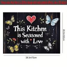 1pc 2D Flat Butterflies And Heart Stove Cover Protector | Inspirational Kitchen Decor For Countertops, Dining Room, Living Room Settings - Phong cách 6 - Xem 6