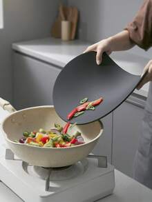 TPU Anti-Mold Cutting Board, Semicircular Dual-Sided Kitchen Antibacterial Fruit & Vegetable Chopping Board, Anti-Mold, Antibacterial - Multicolor - View 5