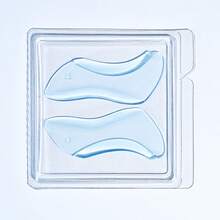 Lomansa 1对双面睫毛夹垫，适用于美容院 - 防水硅胶材质，适合大多数睫毛长度，睫毛提拉保护罩，可重复使用 - 彩色 - 查看 9