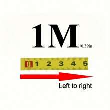 5m Retractable Measuring Tape, Yellow Self-Adhesive, Metric Scale, Dual-Sided Reading, Center Start, 12.5mm Wide Flexible Fit, Suitable For DIY And Sewing - Self-adhesive Measuring Tape - View 22