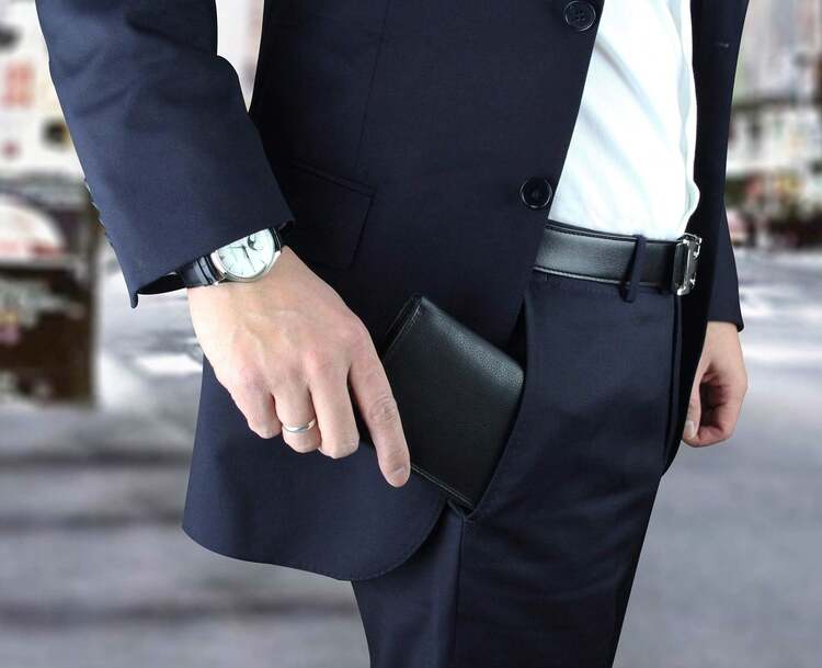 Frentree Men Wallets - Negro - Añade 2