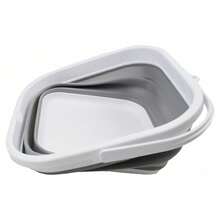 OISE ART STORE Secchio Pieghevole Quadrato Pratico Da 5,5 Lt Portatile Salvaspazio Con Maniglia - - Multicolore - Visualizzare 2