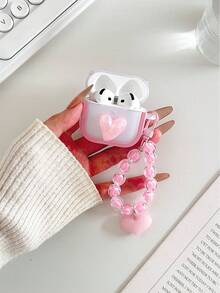 Transparent Earphone Case With Chain, Soft Protective Cover Compatible With Apple 1/2/3/4, Pro 2nd Gen, 3/4/5, Suitable For Women - Multicolor - View 6