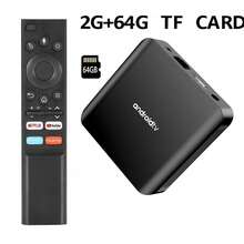 TV98 ATV Plus 智能电视盒，Android 14 系统，全志 H313 芯片，支持 4G/5G 双频 WiFi，可播放 6 个频道的 4K 高清媒体播放器，内置 2GB 内存和 16GB 存储空间，支持 IPTV。 - 黑色 - 查看 16