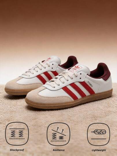 Adidas Originals SAMBA OG נעלי גברים ונשים נעלי קז'ואל חיצוניות נעלי ספורט יומיות נעלי ריצה JI3201