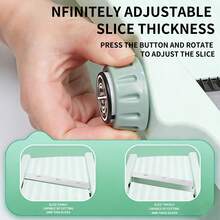 主页 多功能切菜机、水果切片机、柠檬切片机、土豆磨碎机 - 淺綠色 - 查看 3