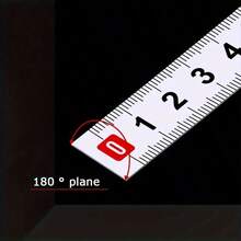 1 Stück selbstklebender Metalllineal-Maßband - Hochpräzise 10mm, ohne Laser, ideal für industrielle und wissenschaftliche Anwendungen, langanhaltend und einfach anzubringen, perfekt zum Messen von Längen, Breiten und Winkeln, Maßband, Werkzeug und Zubehör für Holzbearbeitung, Mini-Tischsäge, Baustellenwerkzeug, Edelstahl-Maßband - Selbstklebendes Maßband - Übersicht 5